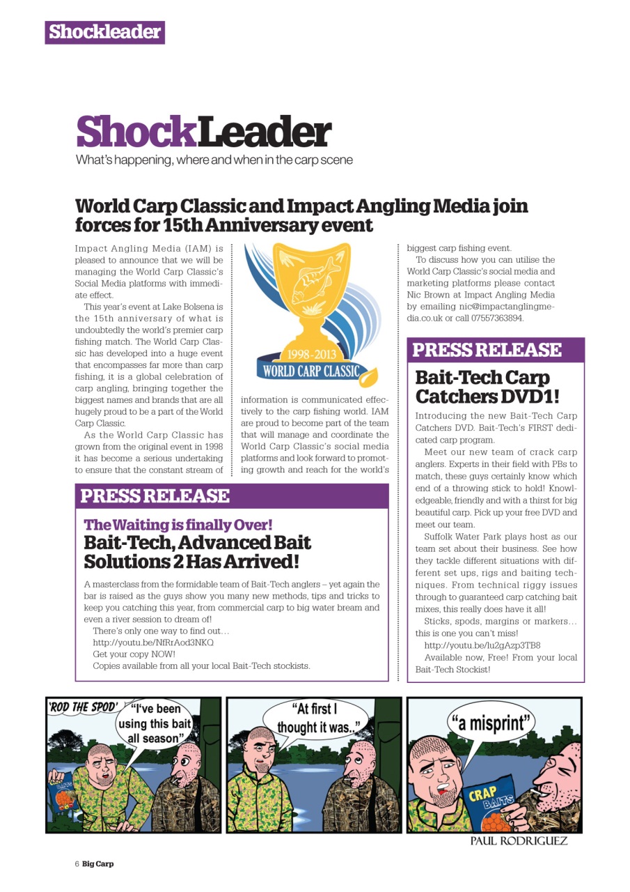 Big Carp Magazine Preview Pages