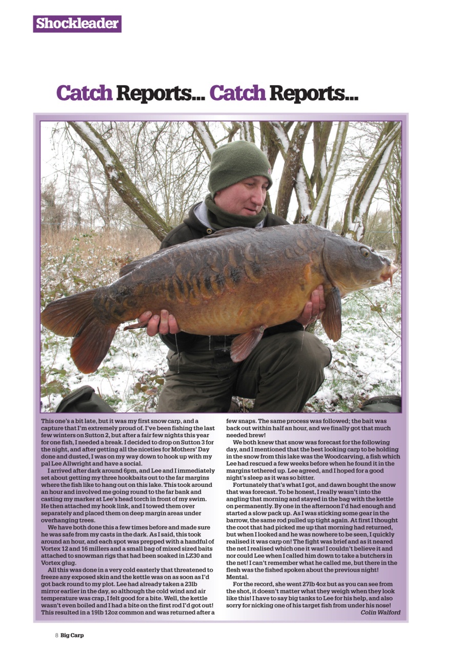 Big Carp Magazine Preview Pages