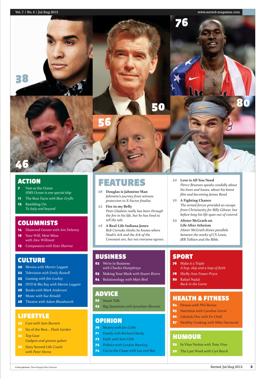 Sorted Magazine – The men's mag with morals Preview Pages