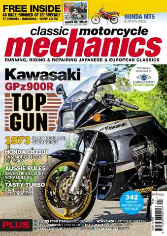 Classic Motorcycle Mechanics issue July 2013