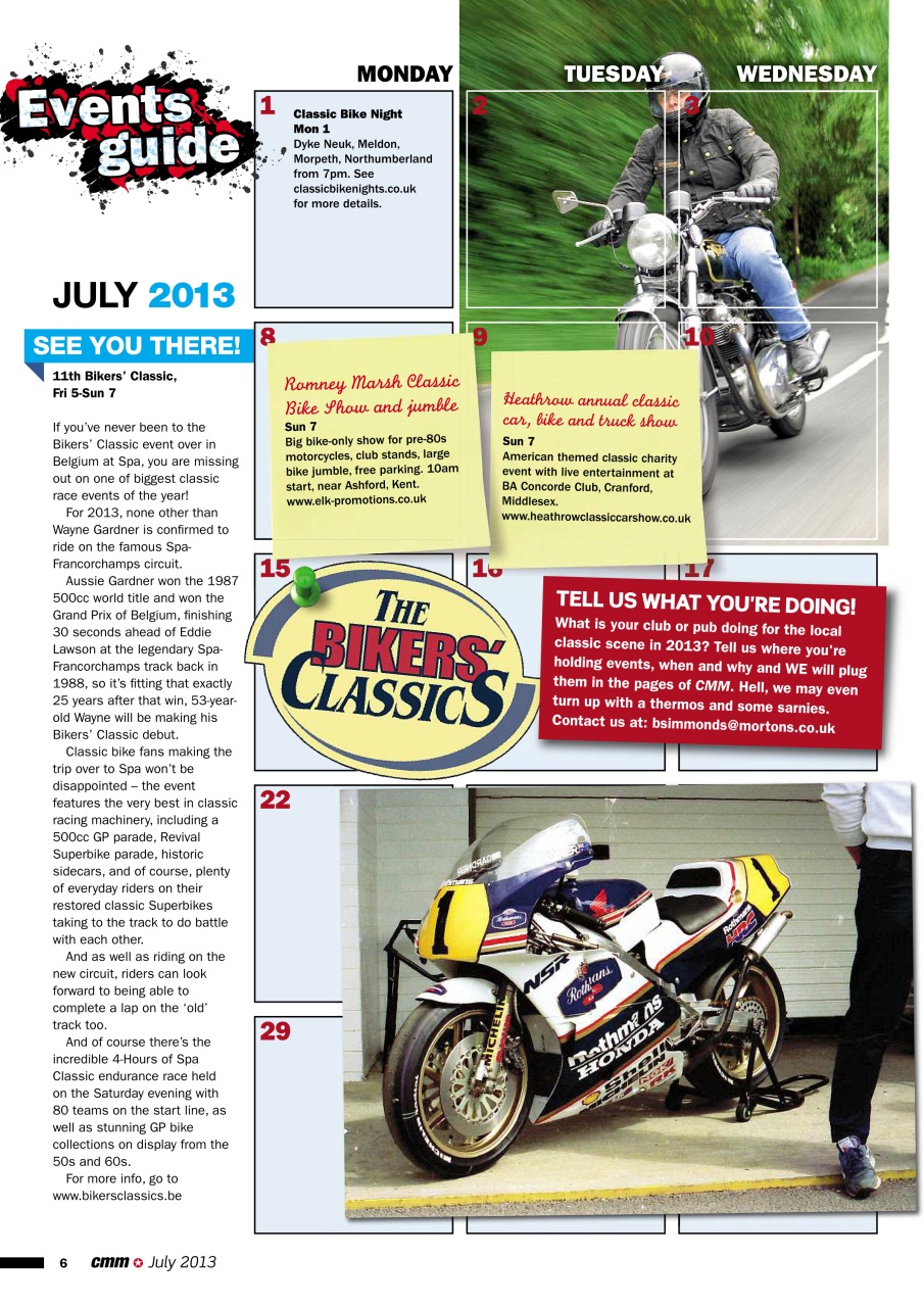 Classic Motorcycle Mechanics Preview Pages