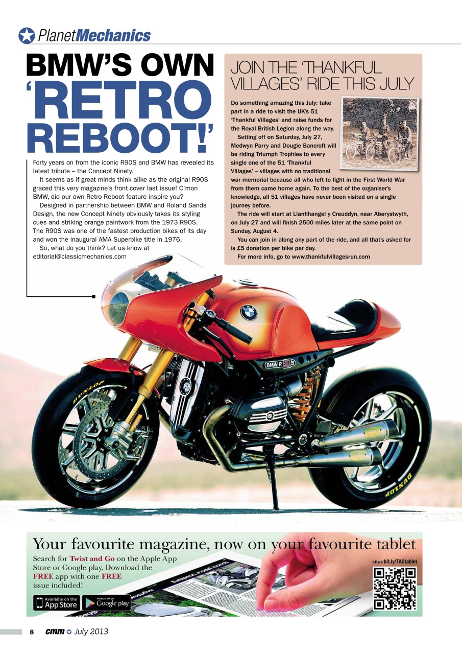 Classic Motorcycle Mechanics Preview Pages