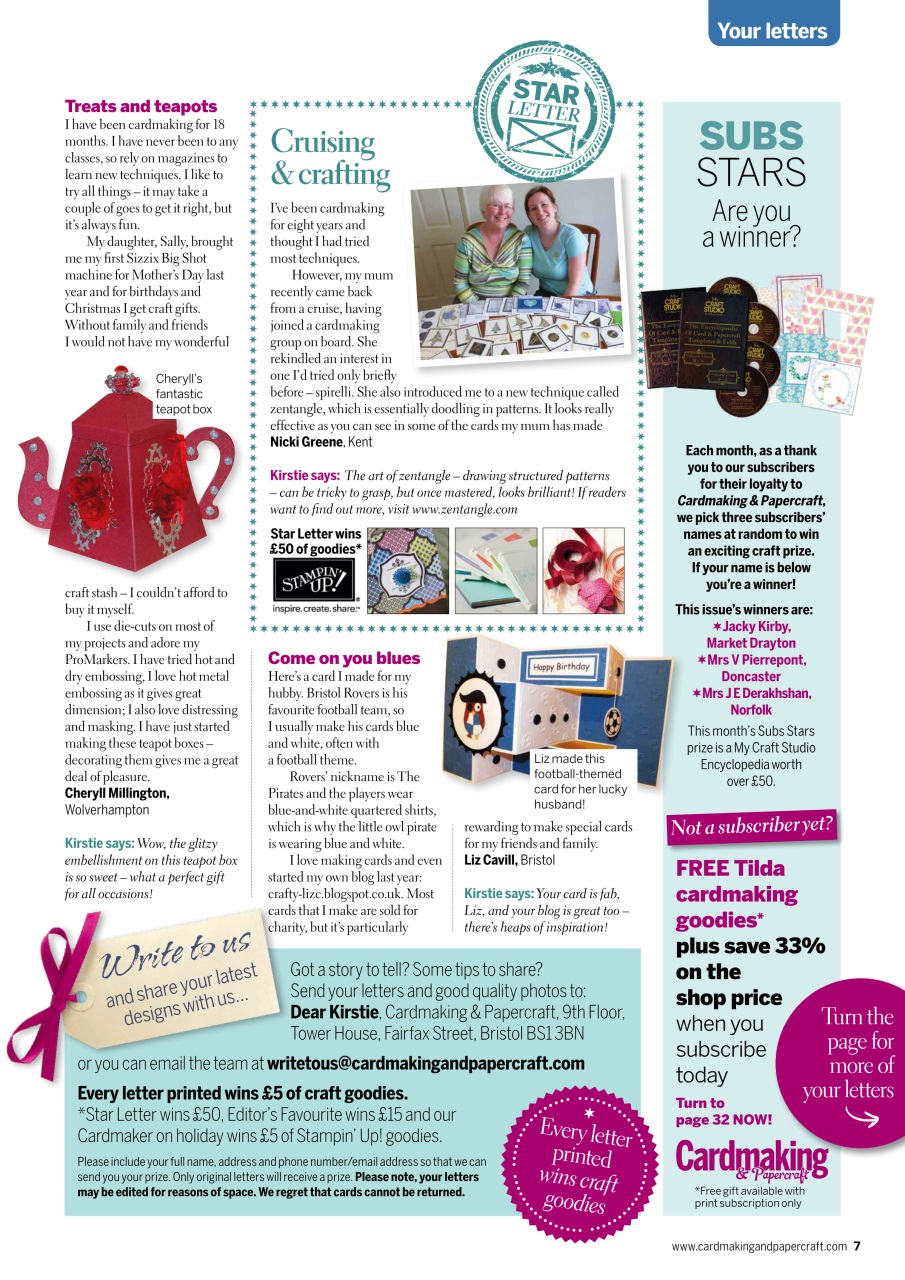 Cardmaking & Papercraft Preview Pages