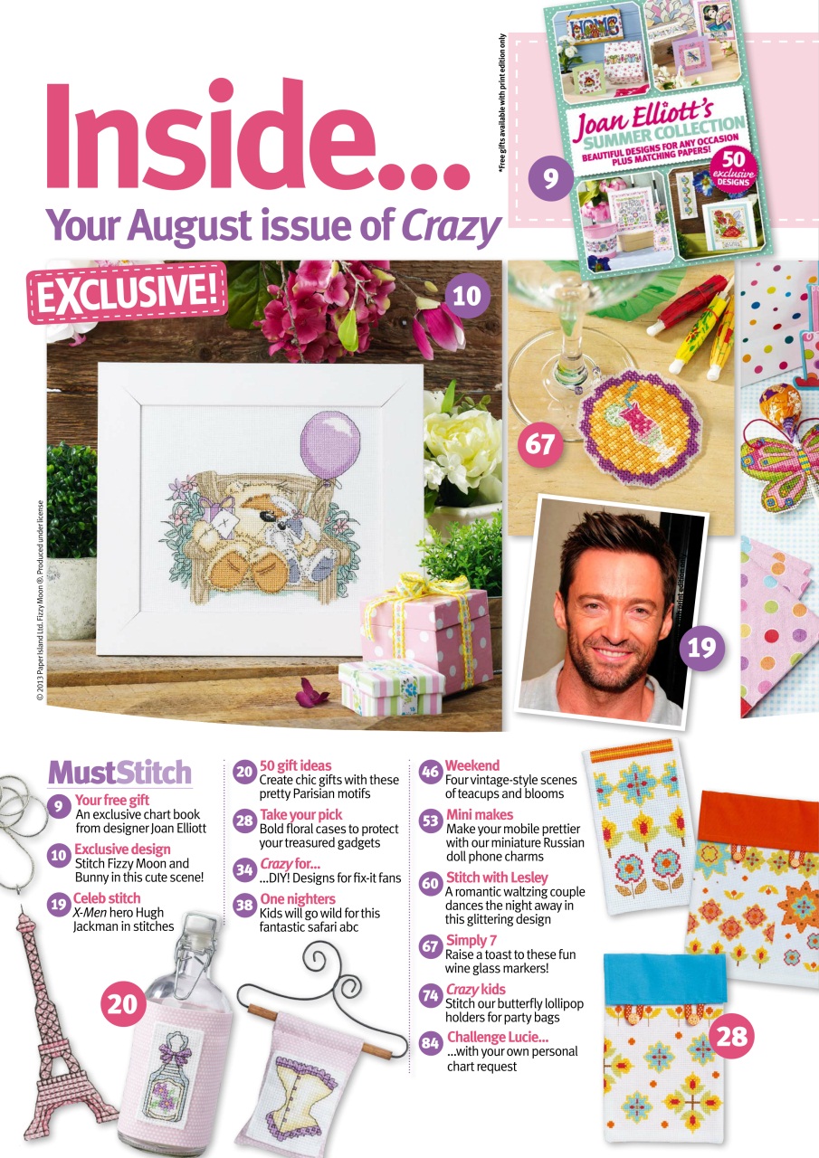 Cross Stitch Crazy Preview Pages