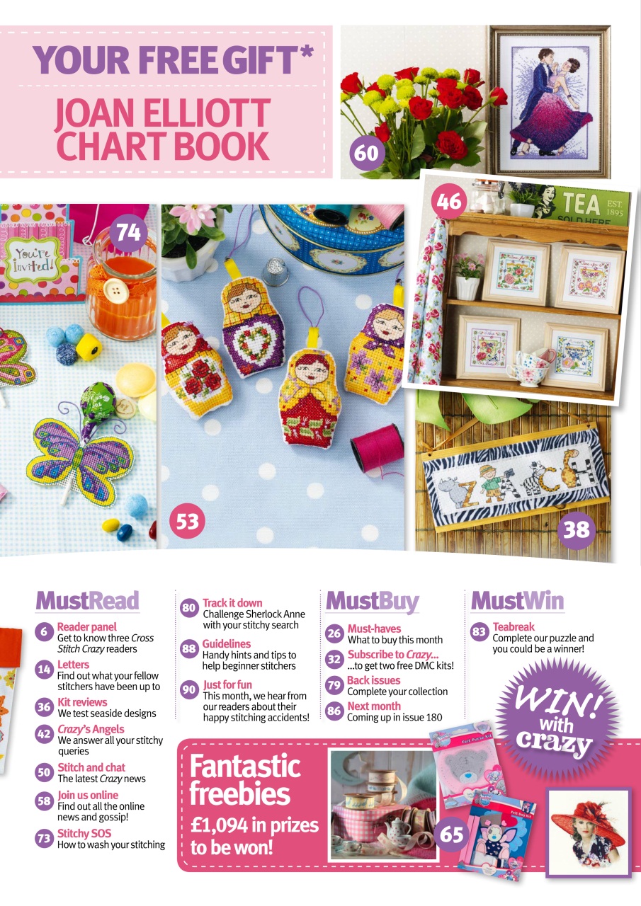 Cross Stitch Crazy Preview Pages