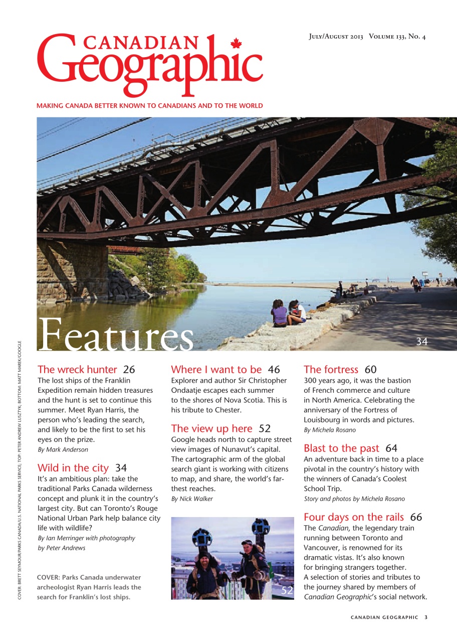 Canadian Geographic Preview Pages