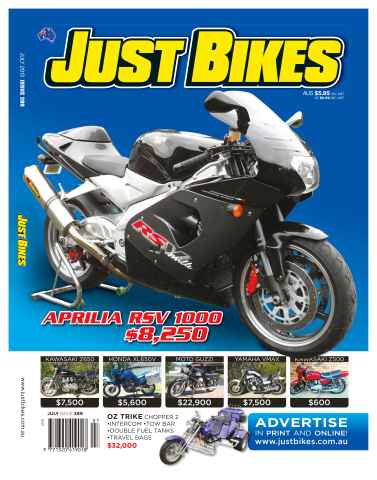 JUST BIKES issue Just Bikes_289 July13