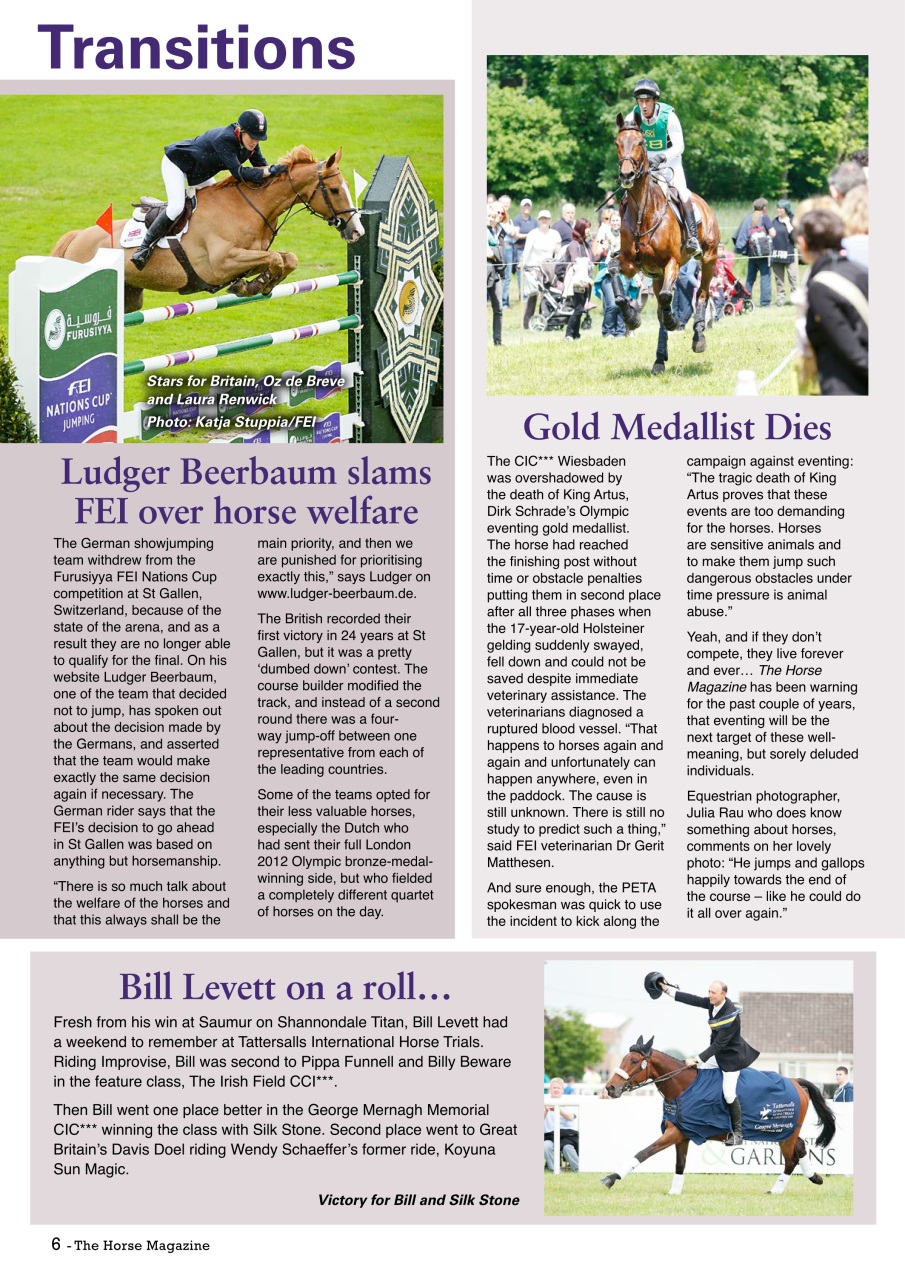 The Horse Magazine Preview Pages