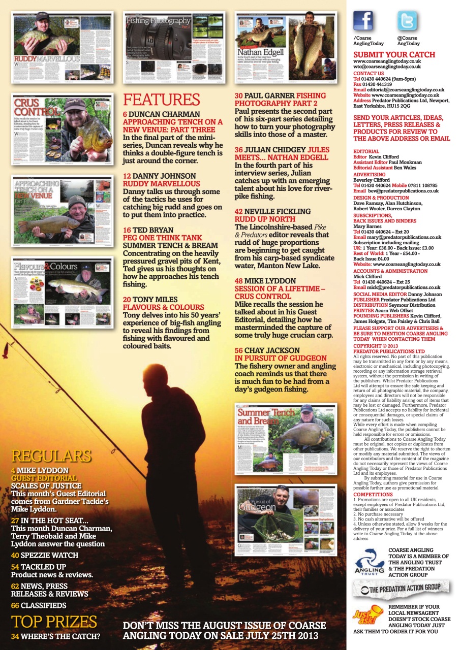 Coarse Angling Today Preview Pages