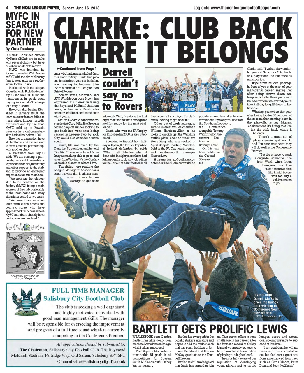 The Non-League Football Paper Preview Pages