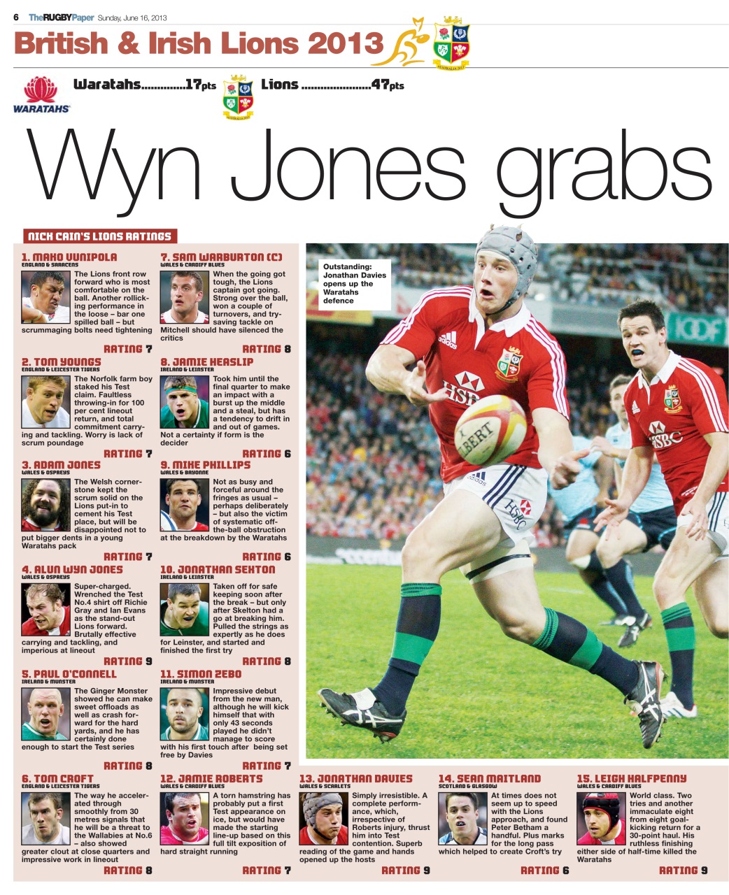 The Rugby Paper Preview Pages