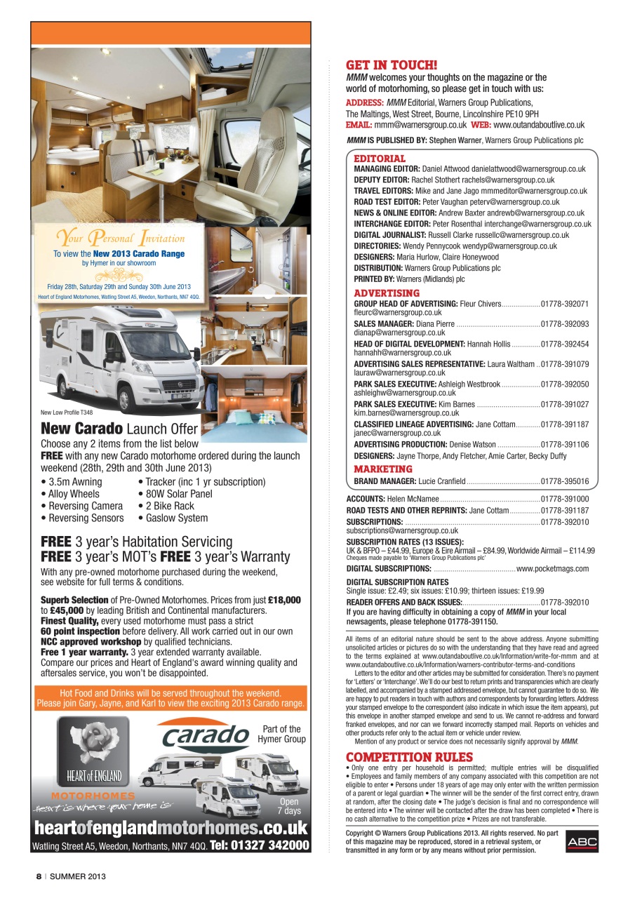 MMM magazine Preview Pages