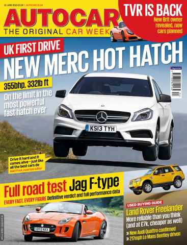 Autocar issue 12th June 2013