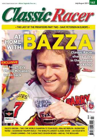 Classic Racer issue July - August 2013