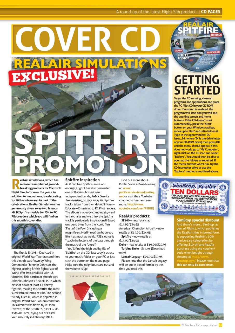 PC Pilot Preview Pages