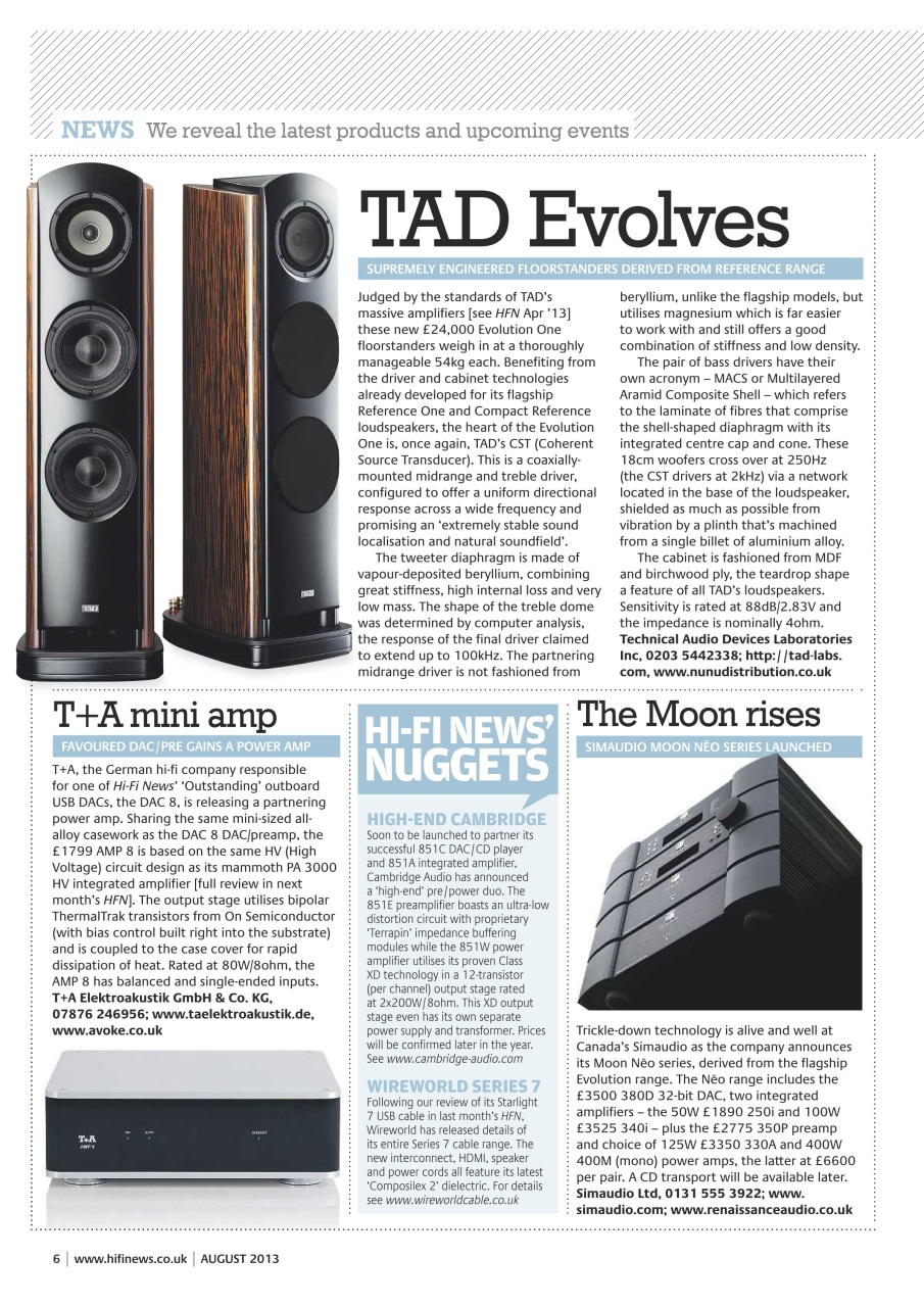 Hi-Fi News Preview Pages