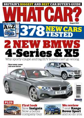 What Car? issue August 2013