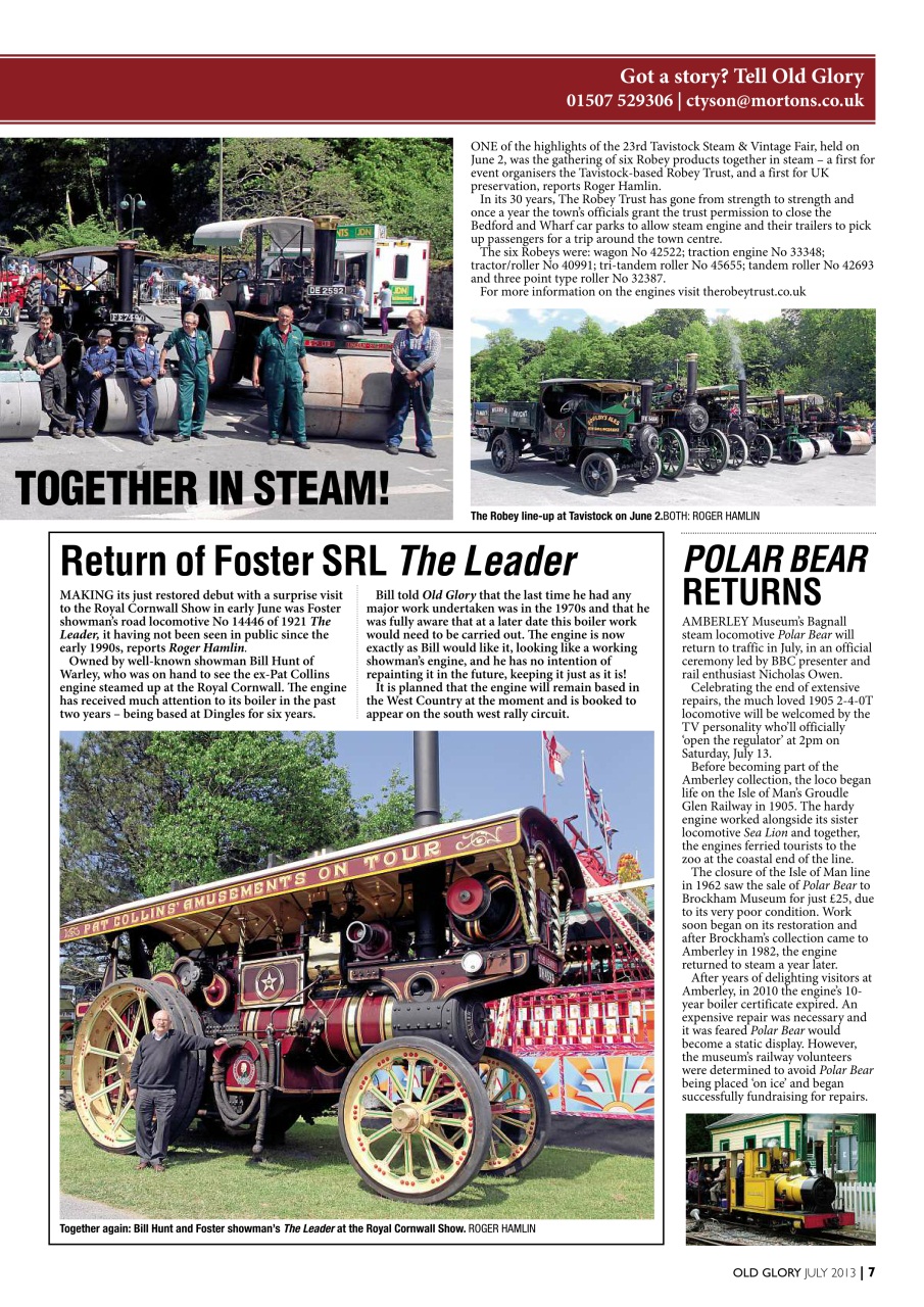 Old Glory Magazine Preview Pages