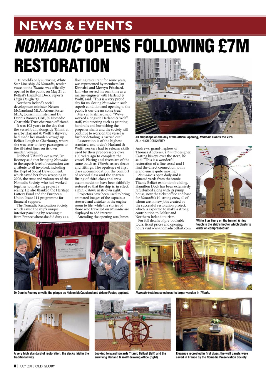 Old Glory Magazine Preview Pages