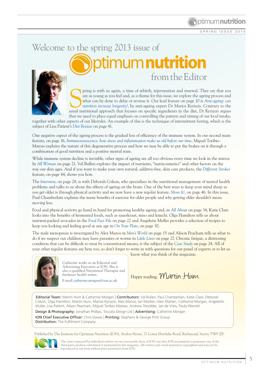 Optimum Nutrition Preview Pages