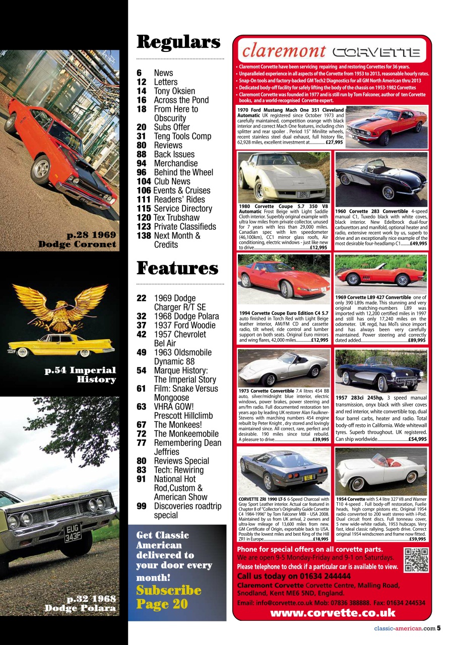 Classic American Magazine Preview Pages