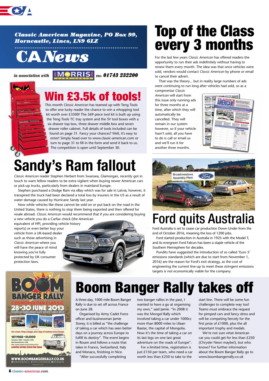 Classic American Magazine Preview Pages