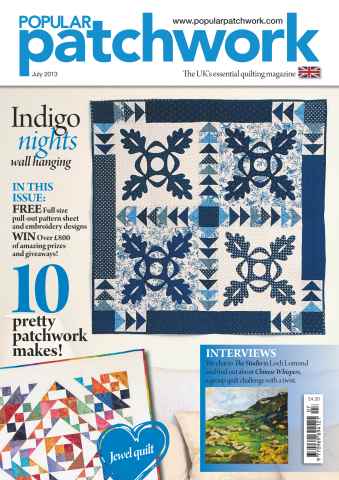 Popular Patchwork Magazine issue July 2013