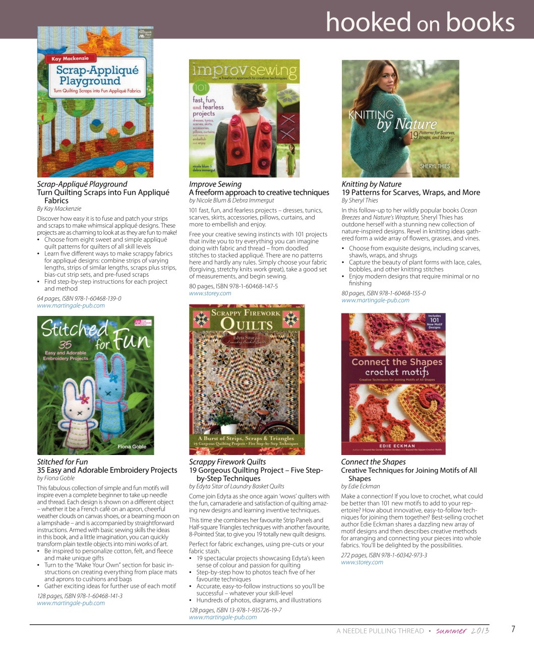 A Needle Pulling Thread Preview Pages