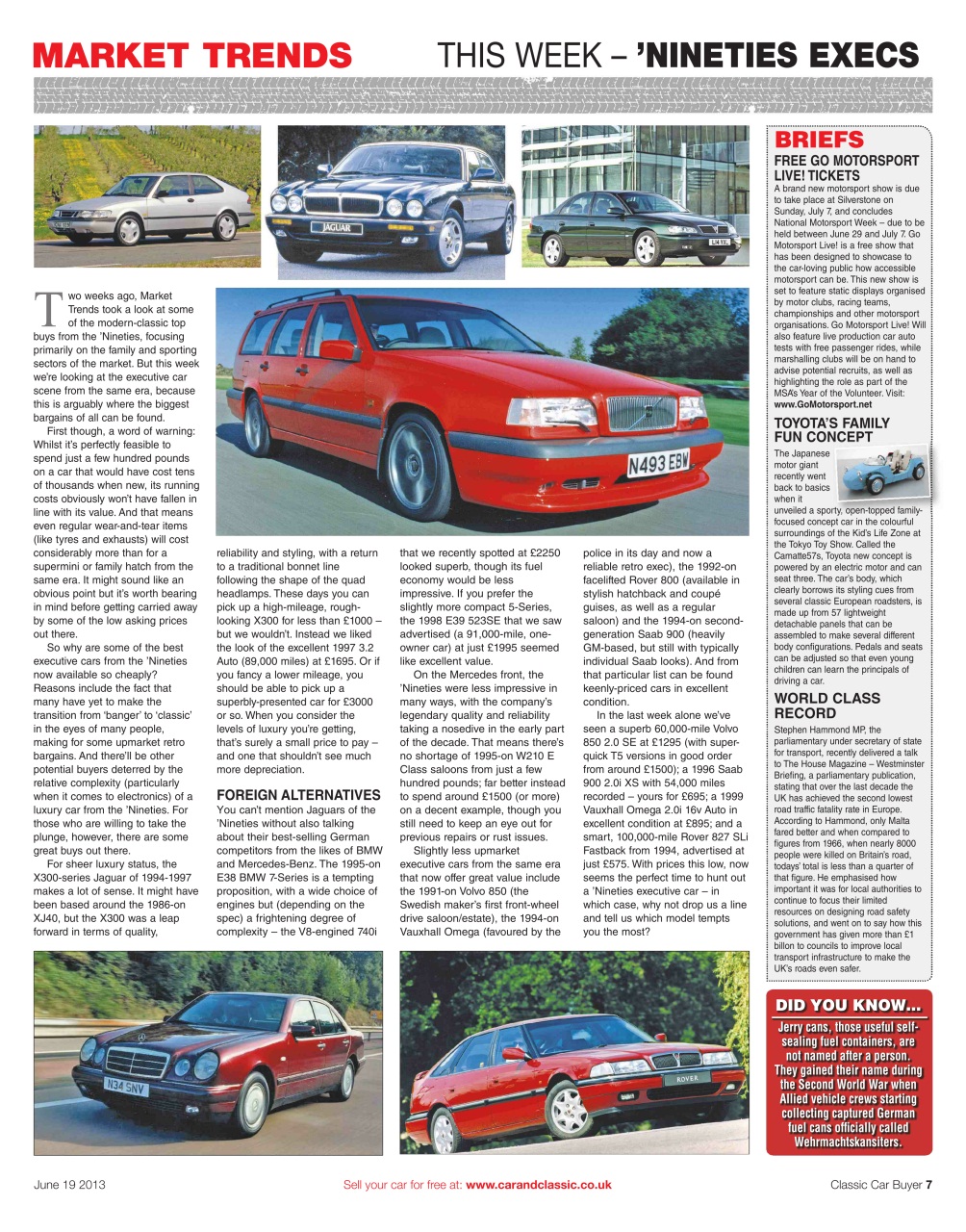 Classic Car Buyer Preview Pages