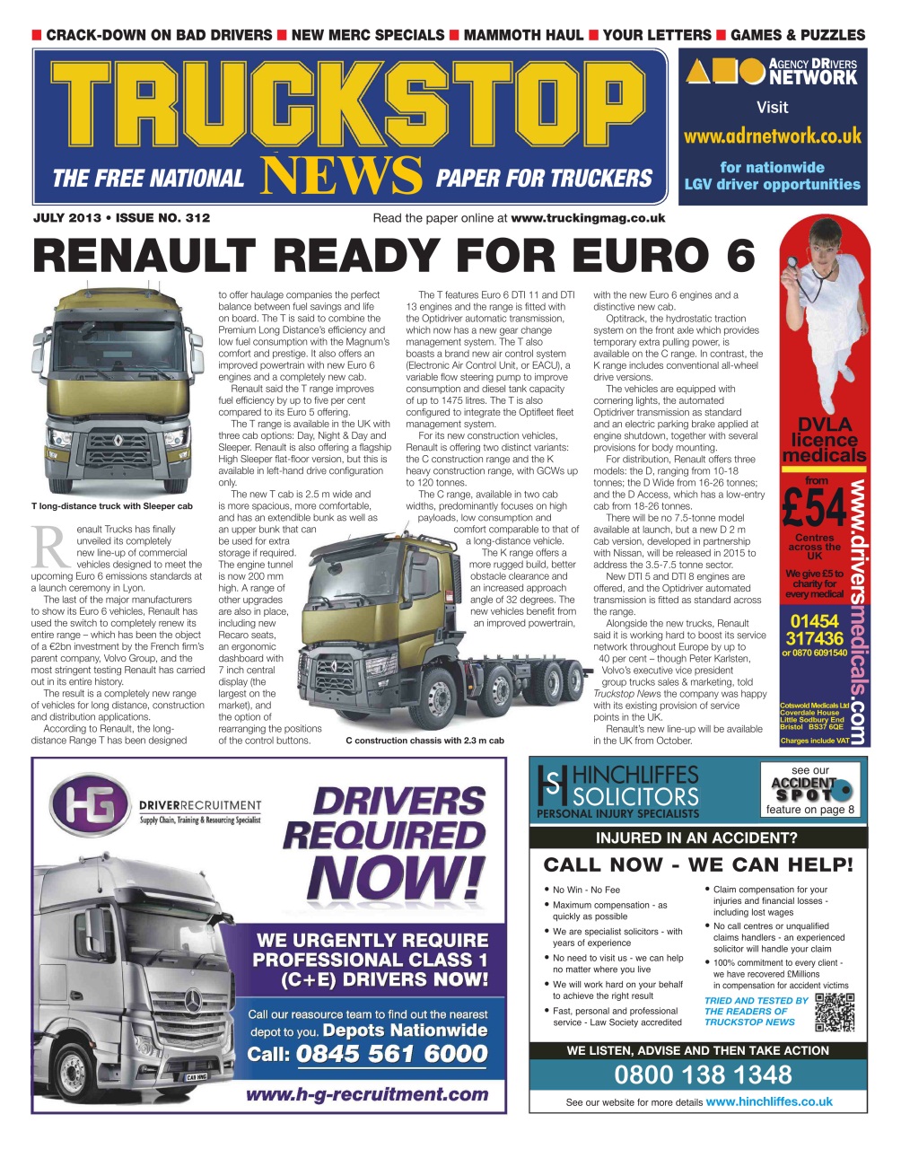 Truckstop News Preview Pages