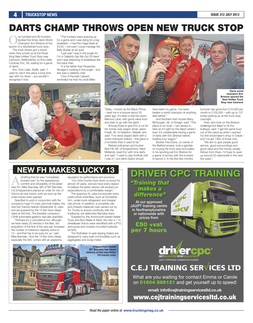 Truckstop News Preview Pages