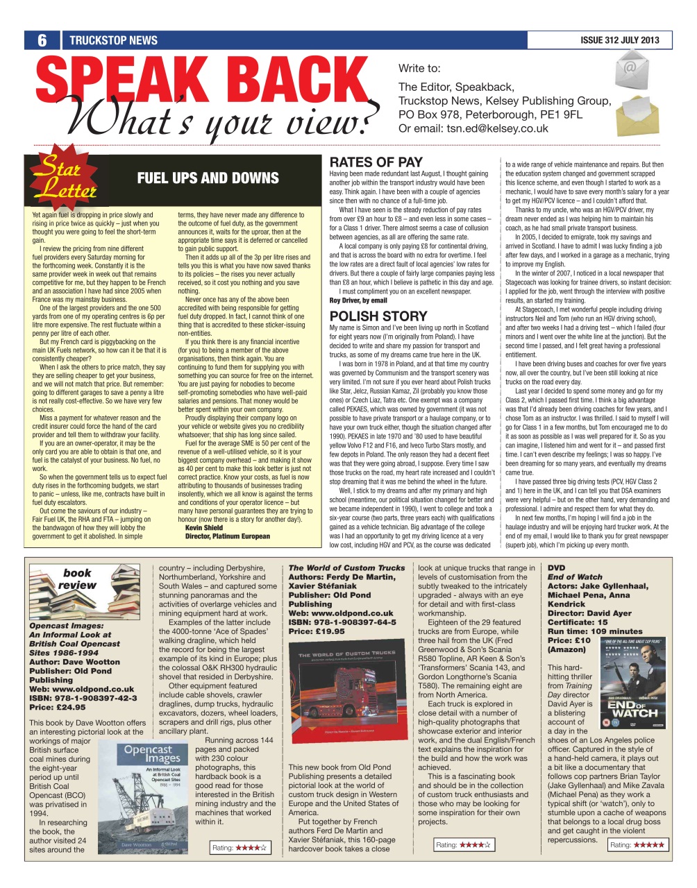 Truckstop News Preview Pages