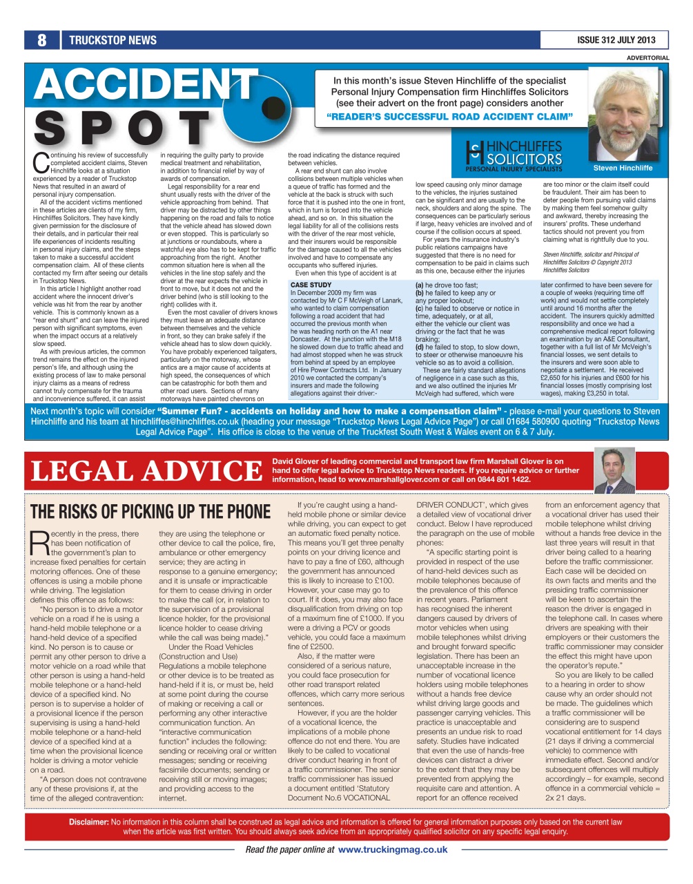 Truckstop News Preview Pages