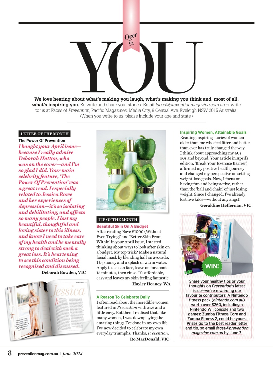 Prevention Preview Pages