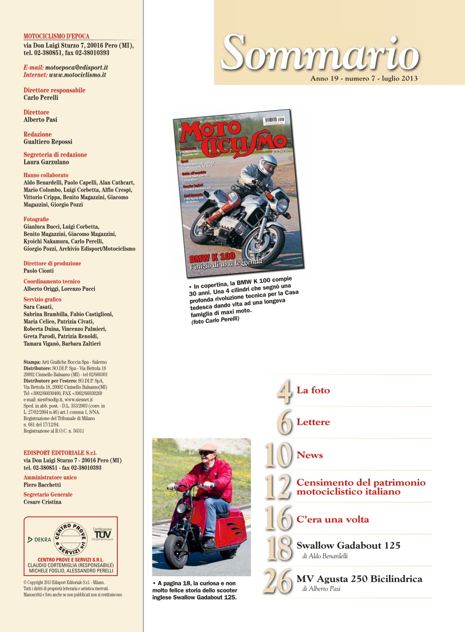 Motociclismo d'Epoca Preview Pages