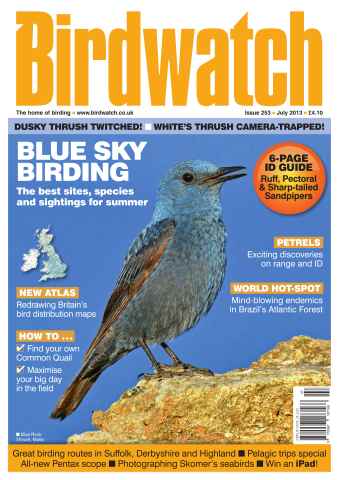 Birdwatch Magazine issue July 2013