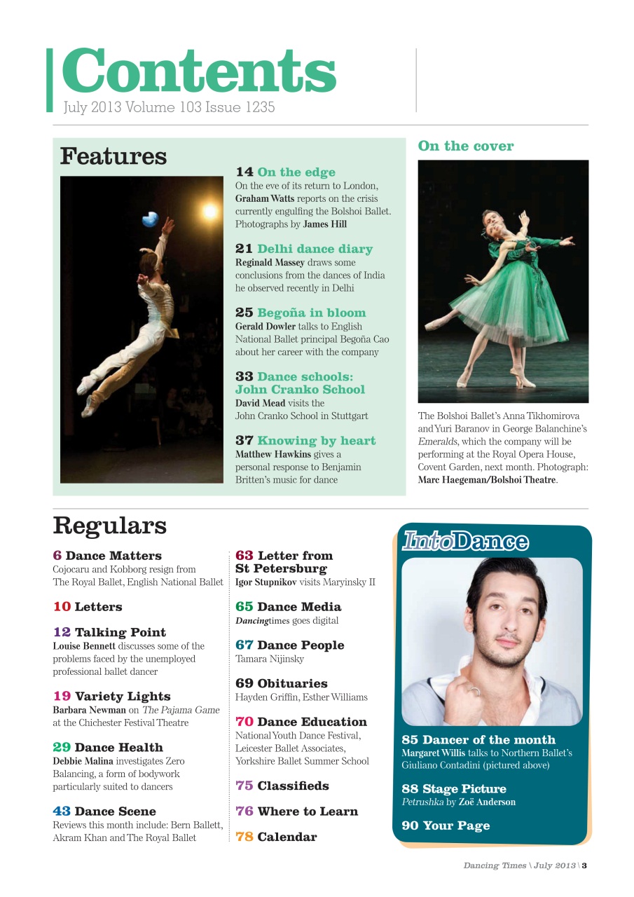 Dancing Times Preview Pages