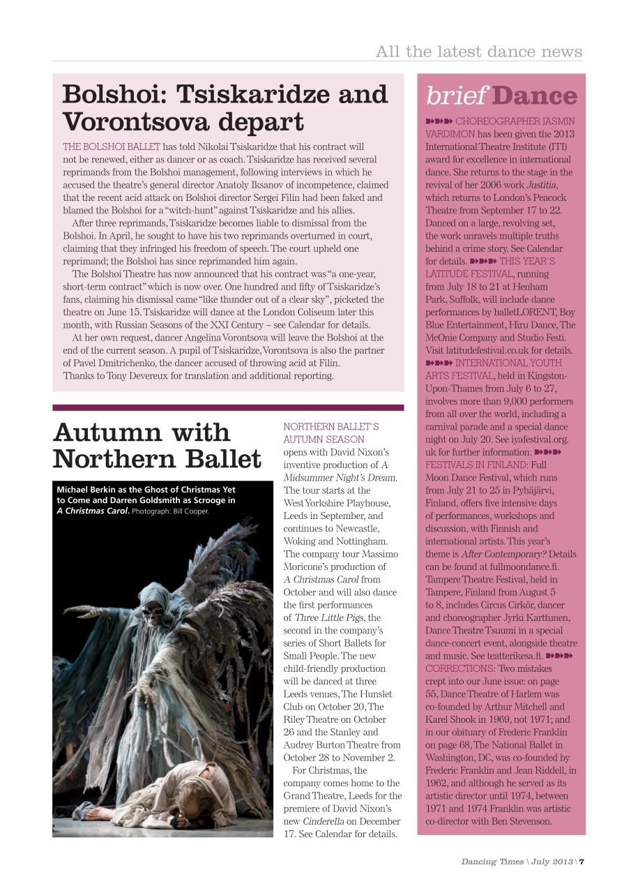 Dancing Times Preview Pages