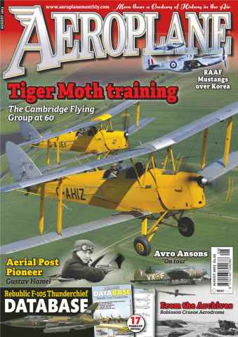 Aeroplane issue No.484 Tiger Moth Trainers