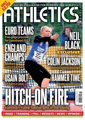 AW – Athletics Weekly Magazine issue AW June 20 2013