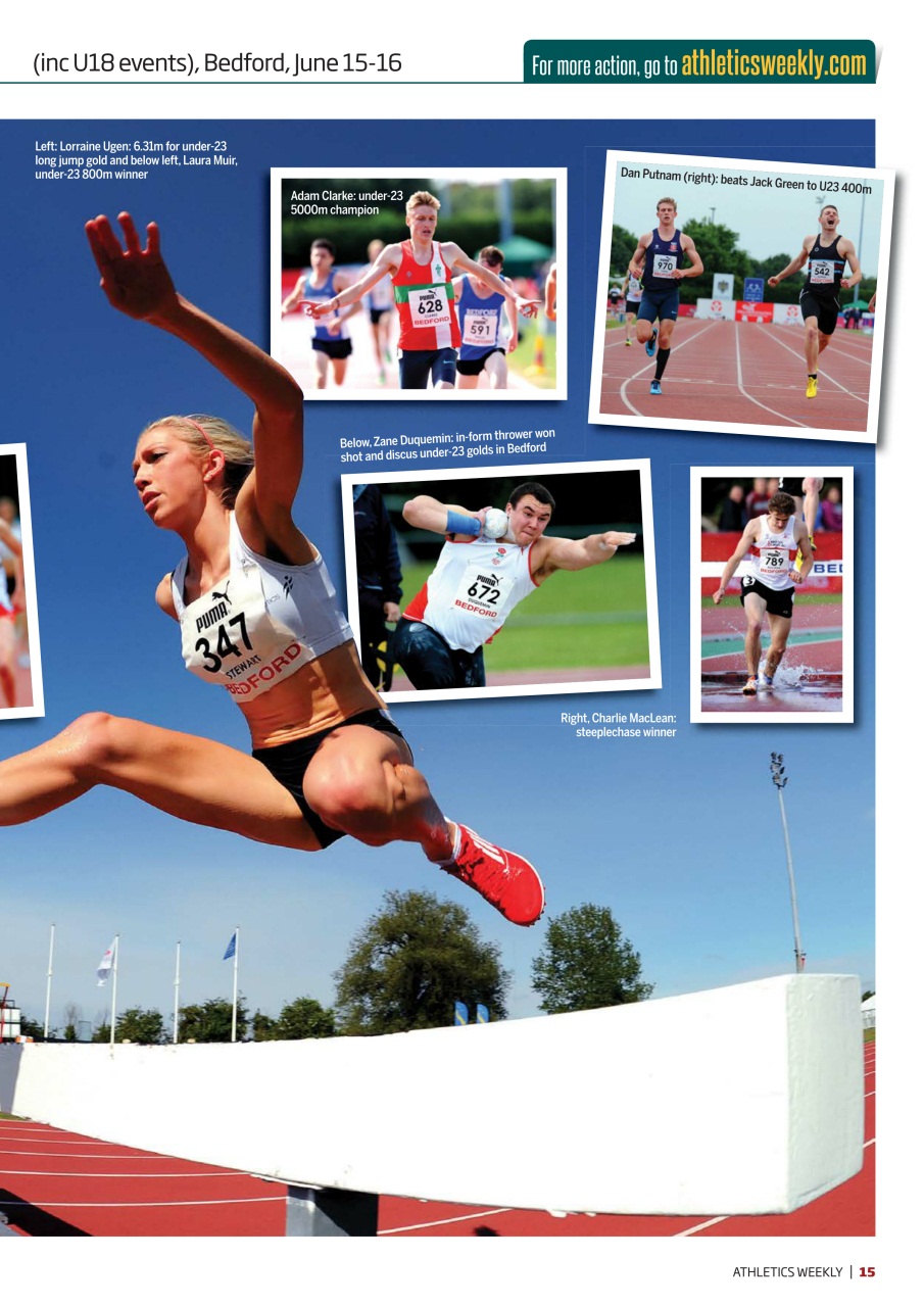 AW – Athletics Weekly Magazine Preview Pages