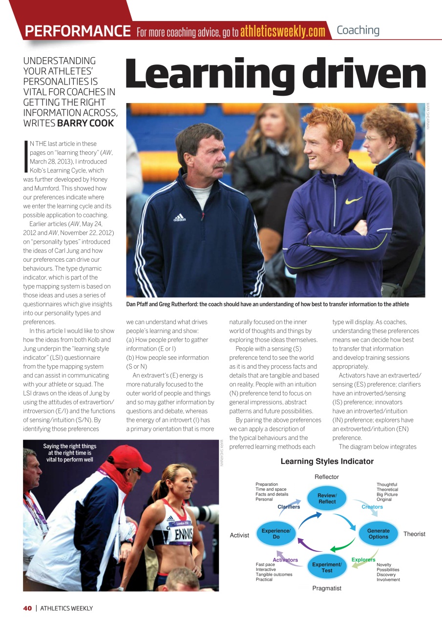 AW – Athletics Weekly Magazine Preview Pages