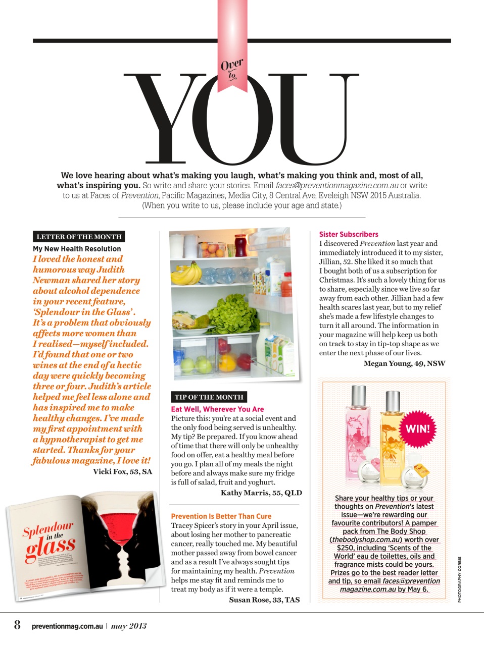 Prevention Preview Pages