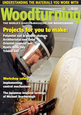 Woodturning issue July 2013