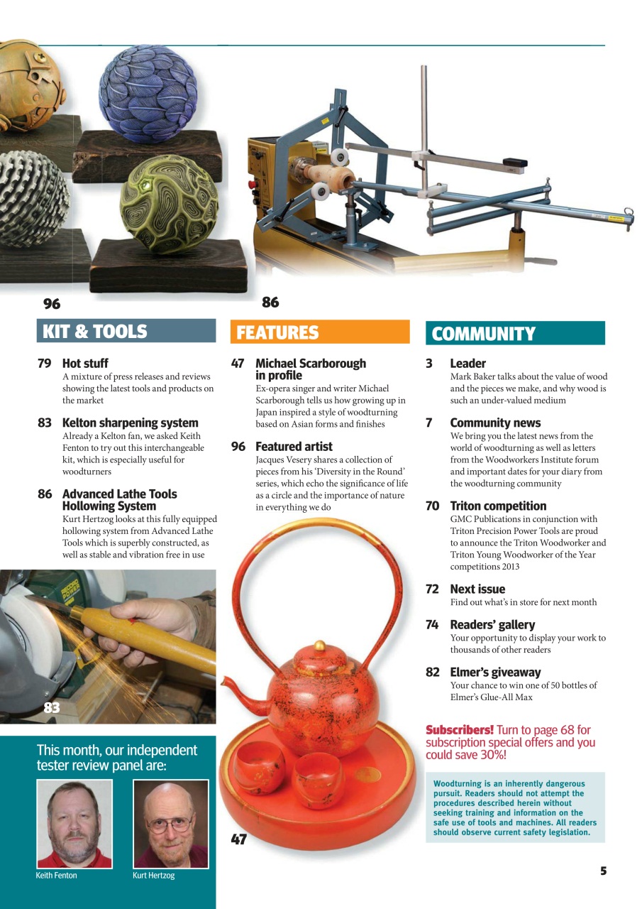 Woodturning Preview Pages