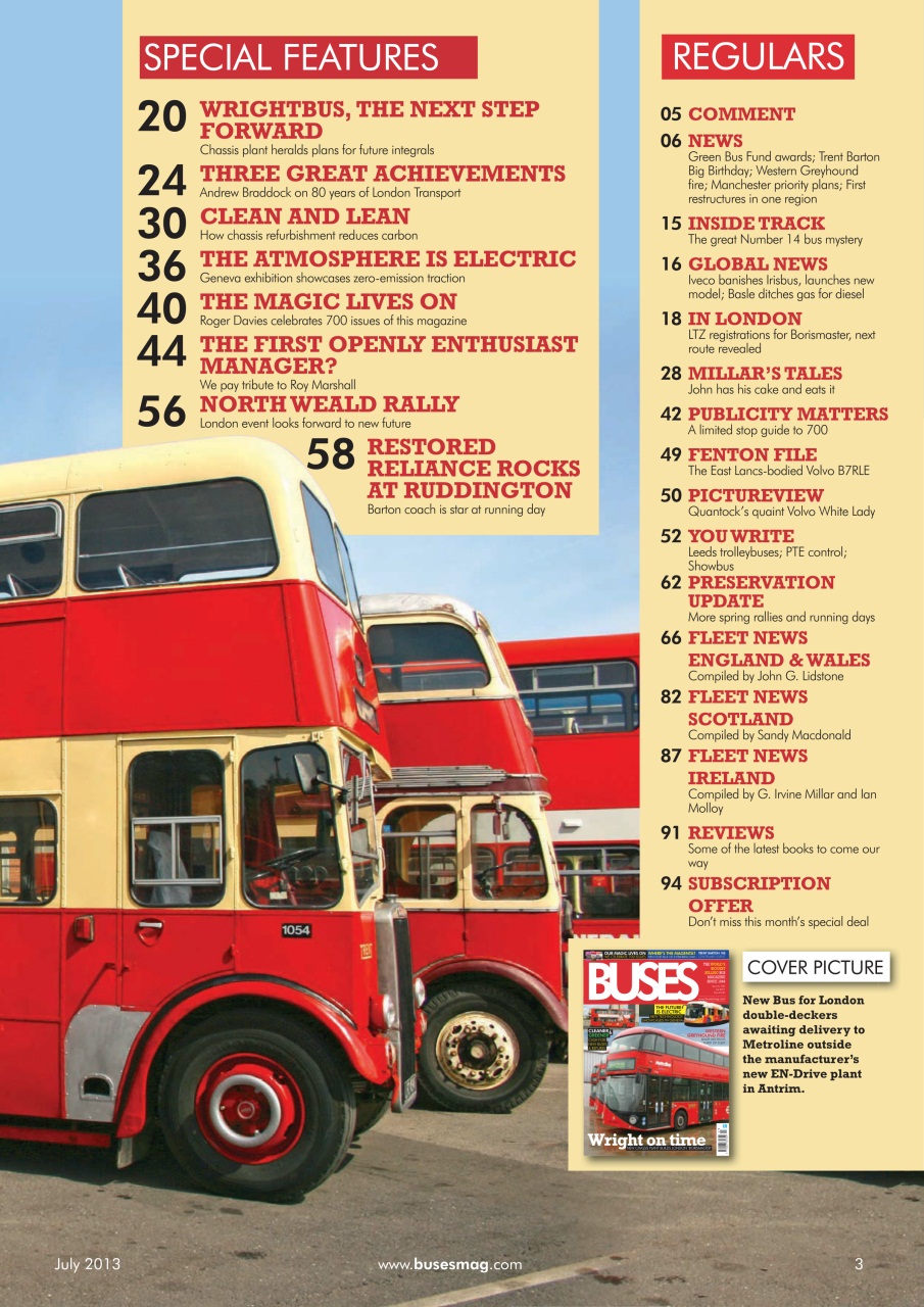Buses Magazine Preview Pages