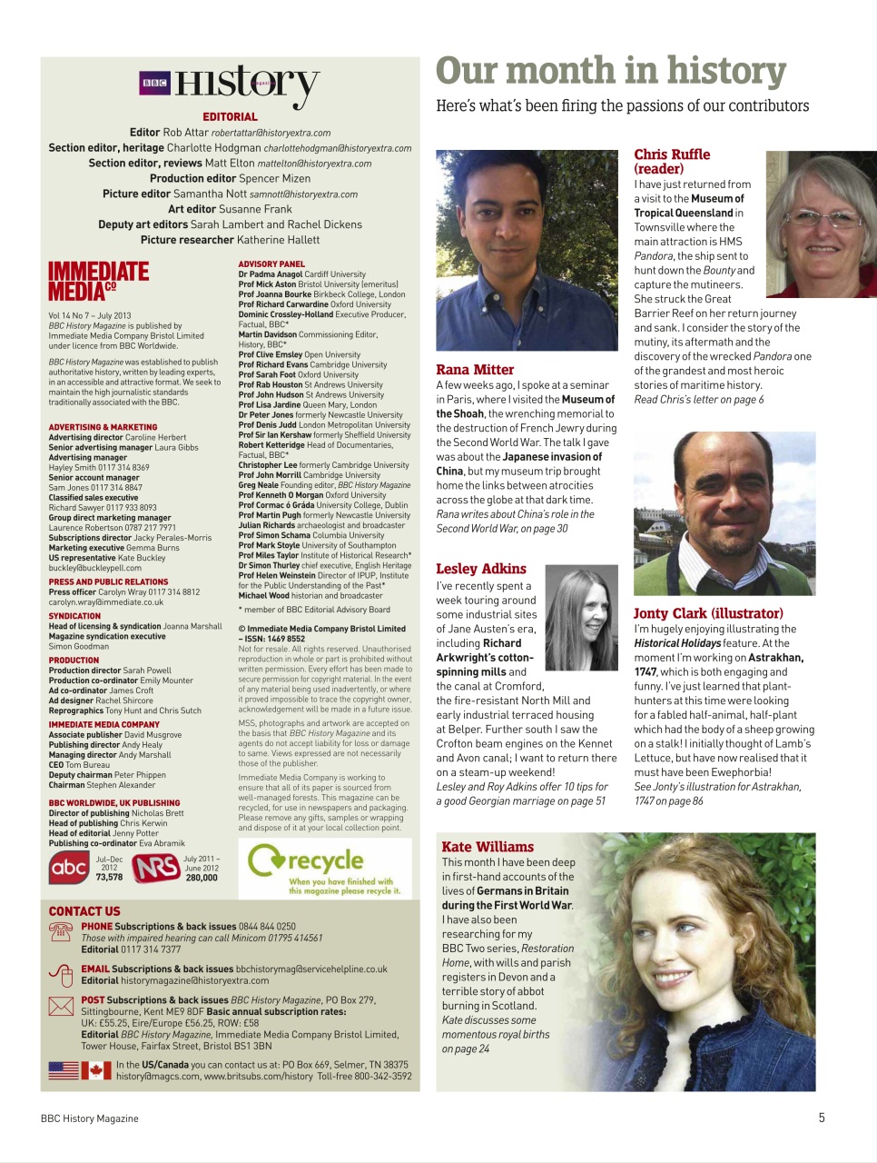 History Extra Magazine Preview Pages
