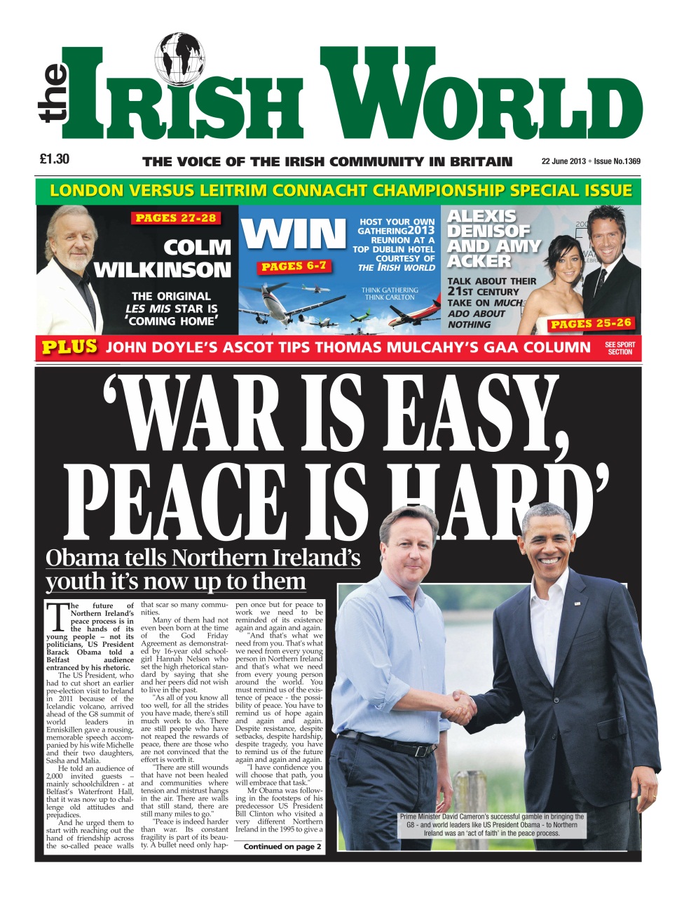 Irish World Preview Pages