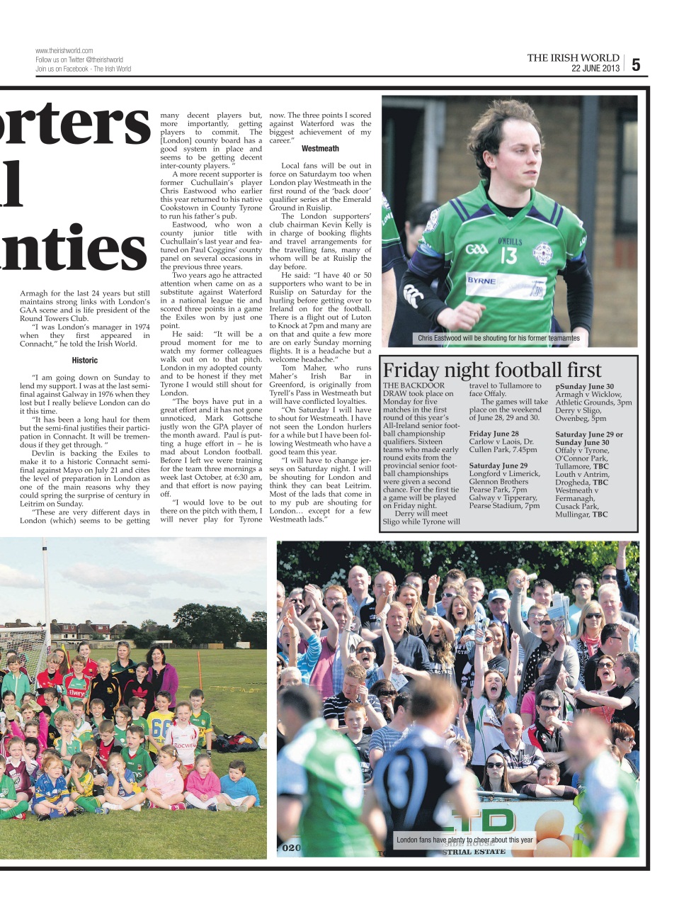 Irish World Preview Pages