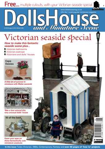 Dolls House and Miniature Scene issue Aug13 Victorian Seaside Special